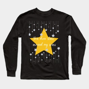 Stars around my scars Long Sleeve T-Shirt